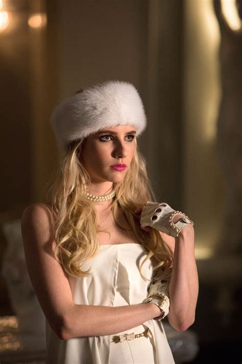 scream queens. chanel 5|Chanel scream queens shoulder.